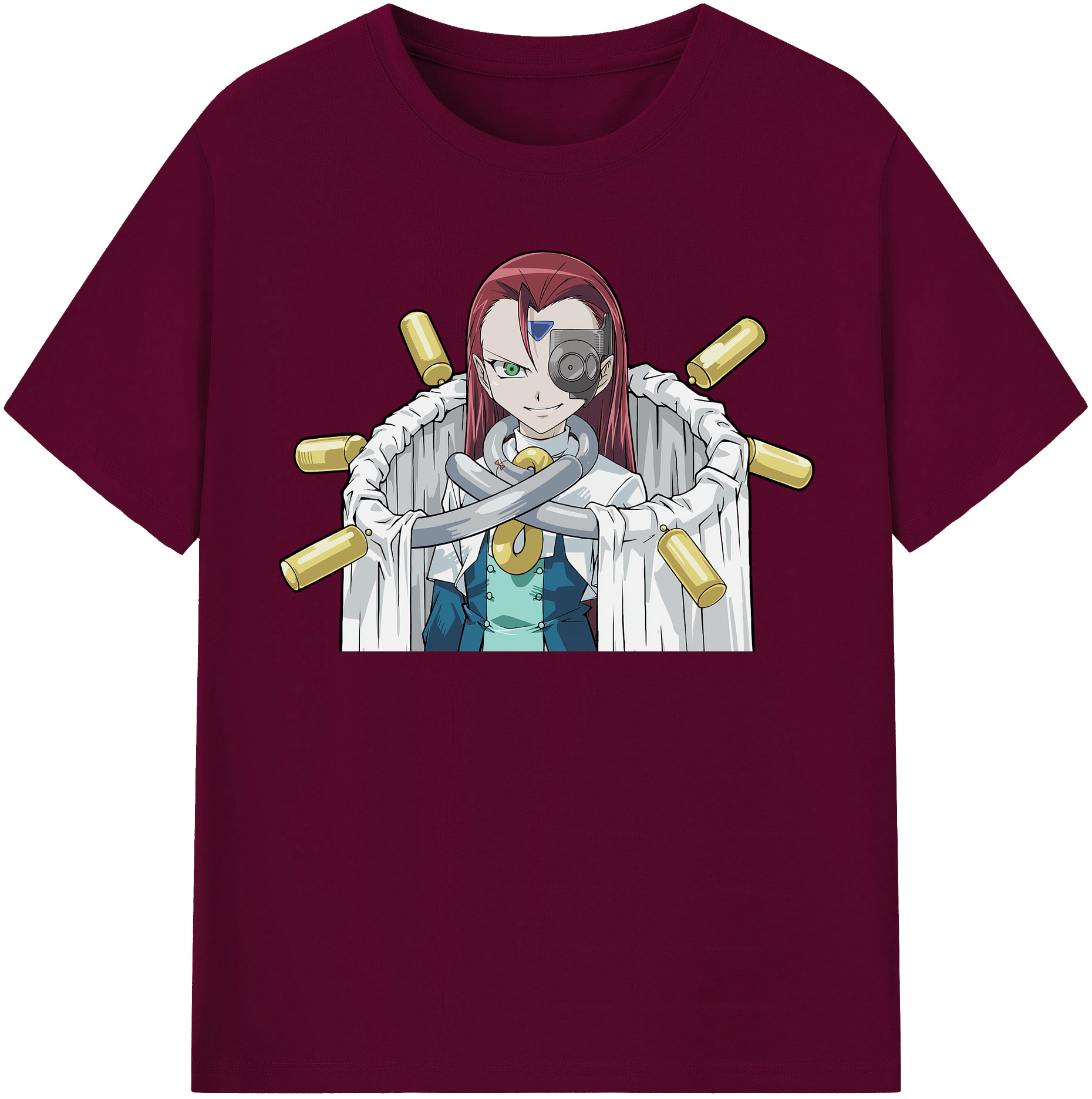 （画像用） 遊☆戯☆王 Yu-Gi-Oh! レディースカジュアルプリントTシャツ（綿100％）